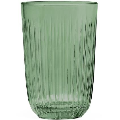 Sklenice na vodu HAMMERSHOI 370 ml, sada 4 ks, zelená, Kähler
