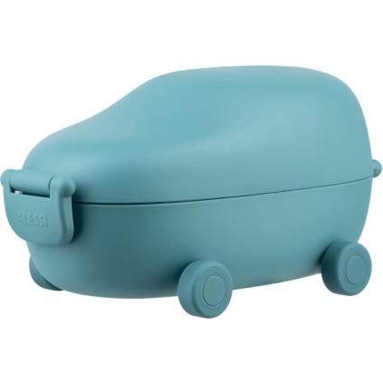 Svačinový box FOOD À PORTER SNACKMOBILE, 2 komory, modrá, Alessi
