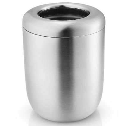 Termoska na jídlo TO GO 640 ml, stříbrná/černá, nerezová ocel, Eva Trio