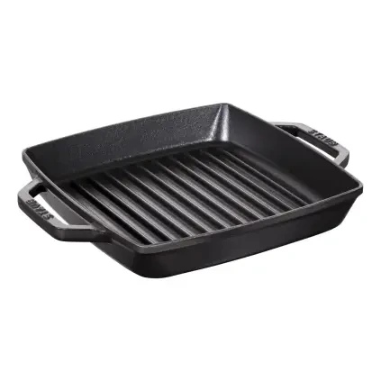 Grilovací pánev 23 × 23 cm, litina, Staub