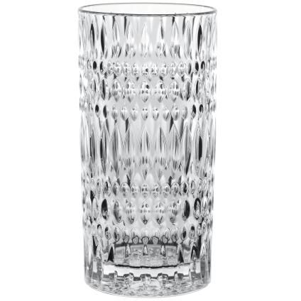 Sklenice na long drink ETHNO 434 ml, sada 4 ks, čirá, Nachtmann