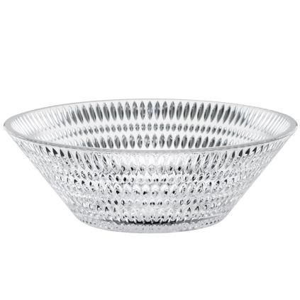 Servírovací mísa ETHNO 27 cm, čirá, sklo, Nachtmann