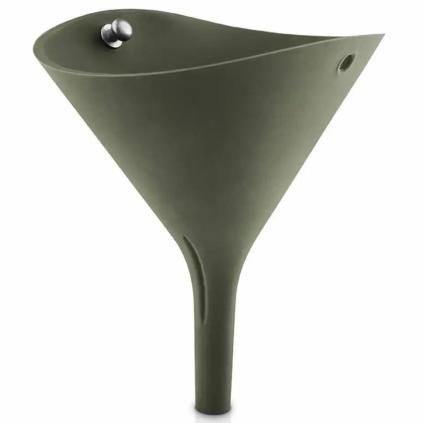 Kuchyňský trychtýř GREEN TOOLS 15 cm, zelená, silikon, Eva Trio