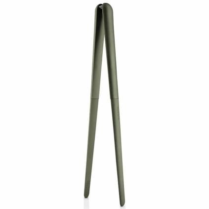 Servírovací pinzeta GREEN TOOLS 29 cm, zelená, silikon, Eva Trio
