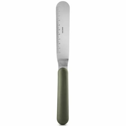 Cukrářská špachtle GREEN TOOLS 27 cm, zelená, nerezová ocel, Eva Trio