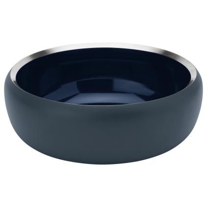 Mísa na ovoce ORA 22 cm, prašně modrá, nerezová ocel, Stelton