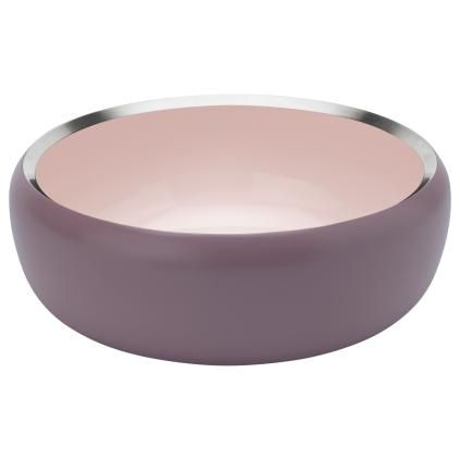 Mísa na ovoce ORA 22 cm, prašně růžová, nerezová ocel, Stelton