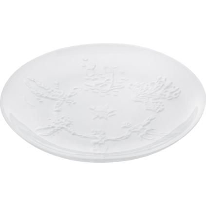 Servírovací talíř A FAMILY 22 cm, čirá, sklo, Stelton