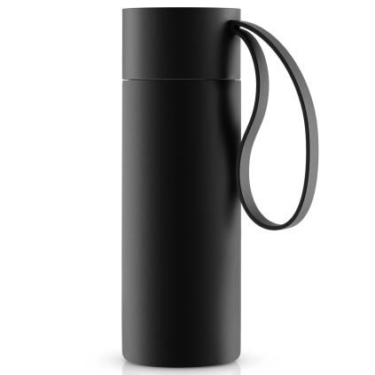 Cestovní hrnek TO GO 350 ml, černá, Eva Trio