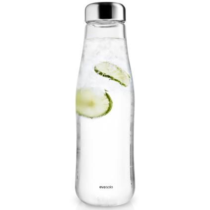 Karafa na vodu 1,3 l, čirá, sklo, Eva Trio