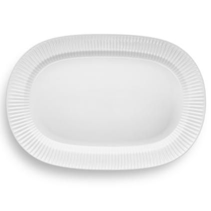 Servírovací talíř LEGIO NOVA 42 cm, bílá, porcelán, Eva Trio