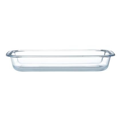 Zapékací mísa CLASSIC 34 cm, obdélník, čirá, sklo, Mason Cash