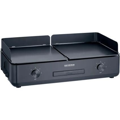 Elektrický stolní gril PG 8569 SUAVE PLANCHA, černá, Severin