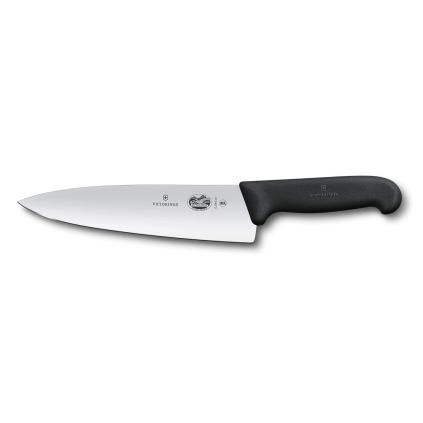 Kuchařský nůž FIBROX 20 cm, černá, plast, Victorinox