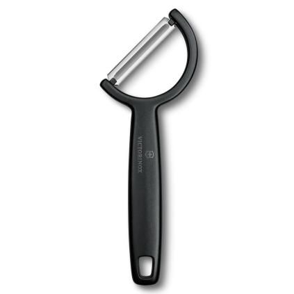 Škrabka na zeleninu RHO 16 cm, rovné ostří, černá, plast, Victorinox