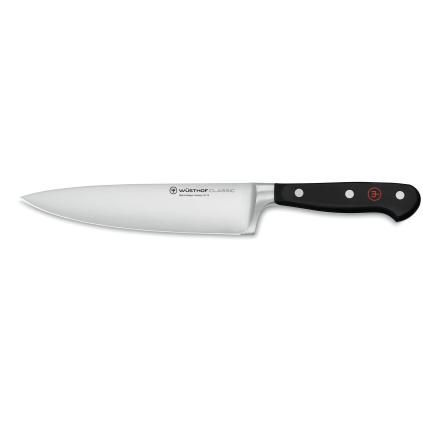 Kuchařský nůž CLASSIC 18 cm, černá, plast, Wüsthof