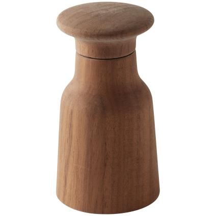 Mlýnek na sůl nebo pepř HAMMER 12 cm, dřevo, tmavě hnědá, Fritz Hansen