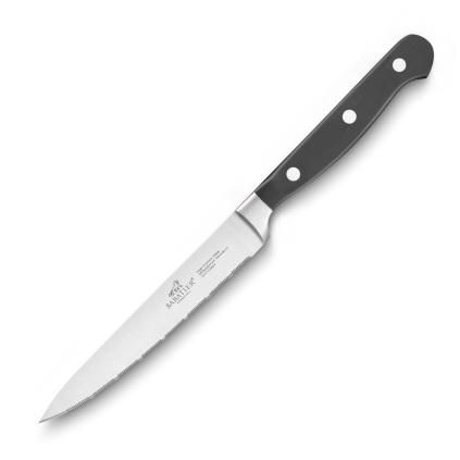 Univerzální nůž PLUTON 13 cm, nerezové nýty, černá, Lion Sabatier