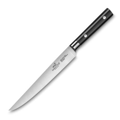 Nůž na maso LEONYS 20 cm, nerezové nýty, černá, Lion Sabatier