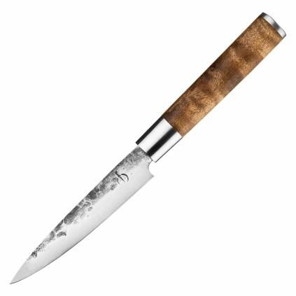Univerzální nůž VG10 12 cm, hnědá, Forged