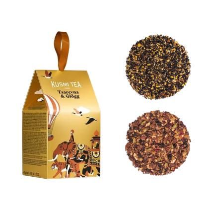 Sada čajů TSAREVNA + GLOGG, 2 x 20 g plechovka, Kusmi Tea