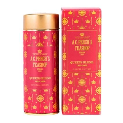 Černý čaj ICONICS QUEENS BLEND 75 g, plechovka, A.C. Perch's Thehandel