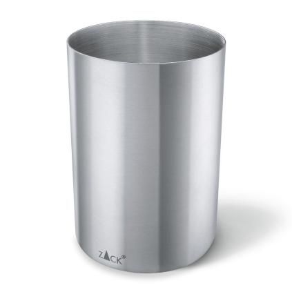 Kelímek na zubní kartáčky REZZO 250 ml, stříbrná, nerezová ocel, Zack
