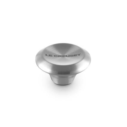 Úchyt na poklici SIGNATURE 4,7 cm, stříbrná, nerezová ocel, Le Creuset