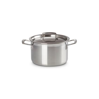Hrnec CLASSIC 18 cm, 2,3 l, nerez, Le Creuset