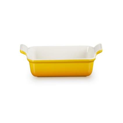 Zapékací mísa HERITAGE 19 cm, 1,1 l, NECTAR, kamenina, Le Creuset