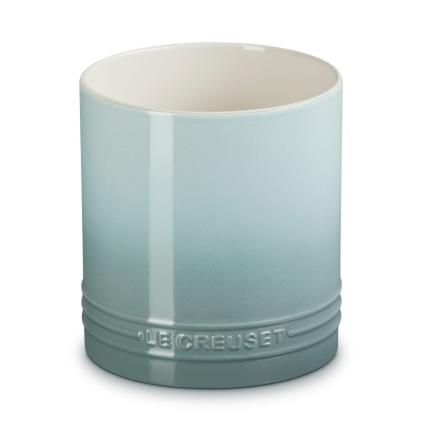 Stojan na kuchyňské náčiní SIGNATURE 14 cm, SEA SALT, kamenina, Le Creuset