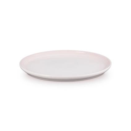 Přílohový talíř COUPE 22 cm, SHELL PINK, kamenina, Le Creuset