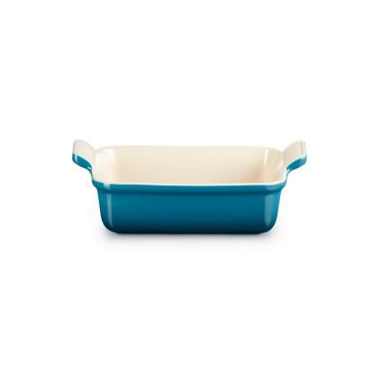Zapékací mísa HERITAGE 19 cm, 1,1 l, DEEP TEAL, kamenina, Le Creuset