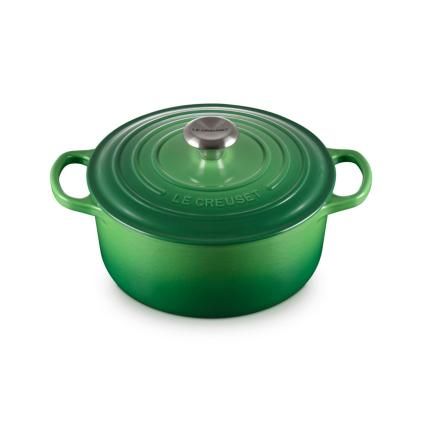 Kastrol SIGNATURE 24 cm, 4,2 l, BAMBOO, litina, Le Creuset