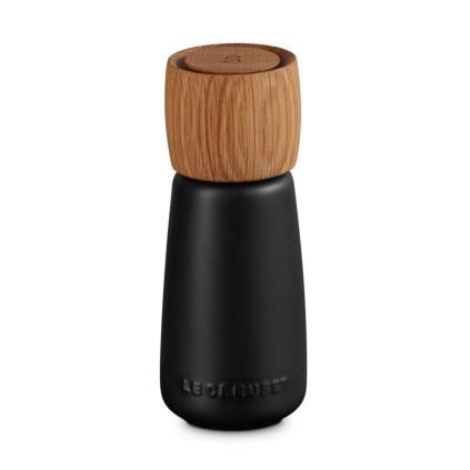 Mlýnek na sůl 17 cm, SATIN BLACK, kamenina, Le Creuset