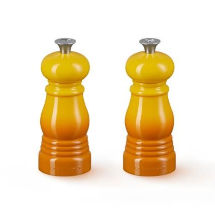 Sada mlýnků na sůl a pepř 11 cm, sada 2 ks, NECTAR, plast, Le Creuset