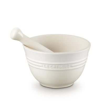Hmoždíř s tloukem 11 cm, MERINGUE, kamenina, Le Creuset