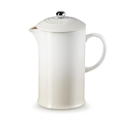 French press kávovar 1 l, MERINGUE, kamenina, Le Creuset