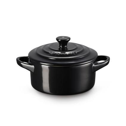 Zapékací mísa 10 cm, 250 ml, BLACK ONYX, kamenina, Le Creuset