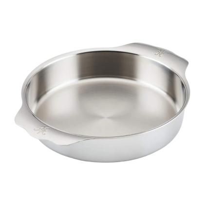 Kulatá forma na koláč OVENBOND 23 cm, stříbrná, nerezová ocel, Hestan