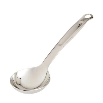 Kuchyňská lžíce PROVISIONS 33 cm, stříbrná, nerezová ocel, Hestan