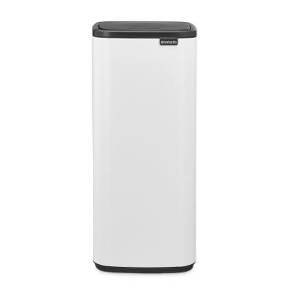 Dotykový odpadkový koš BO TOUCH BIN 30 l, bílá, ocel, Brabantia