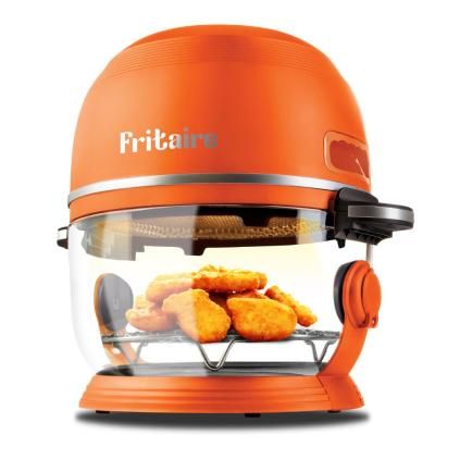 Horkovzdušná fritéza 4,8 l, oranžová, Fritaire