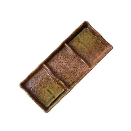 Miska na omáčku WABI SABI 19 cm, 30 ml, hnědá, keramika, MIJ