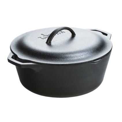 Hrnec 6,6 l, s poklicí, litina, Lodge