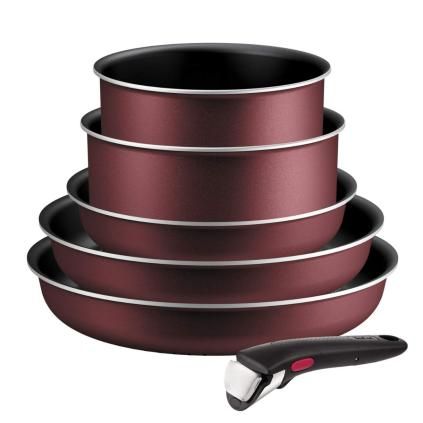 Sada nádobí INGENIO SIMPLY COOK L7249802, sada 6 ks, nepřilnavý povrch, Tefal
