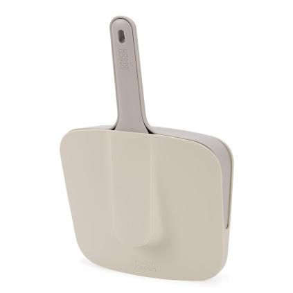 Sada lopatky a smetáčku CLEANTECH 65007 34 cm, béžová, plast, Joseph Joseph