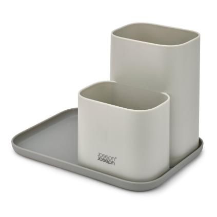 Kuchyňský organizér DUO 851669 23 x 16 cm, šedá, plast, Joseph Joseph