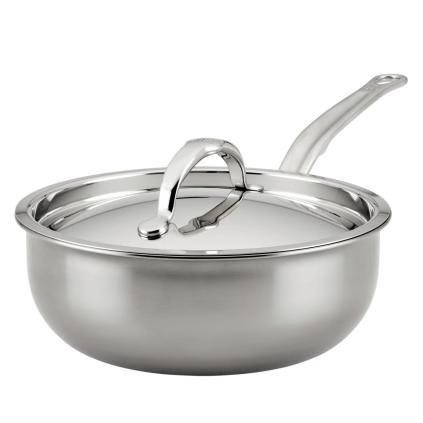 Hluboká pánev NANOBOND TITANIUM 20 cm, titan, Hestan