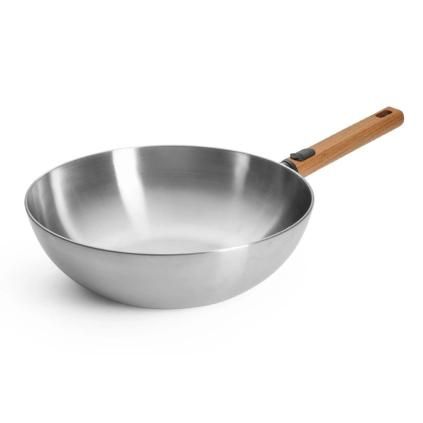 Wok LOGIC STEEL 30 cm, nerezová, WOLL